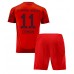 Maillot de foot Bayern Munich Kingsley Coman #11 Domicile vêtements enfant 2024-25 Manches Courtes (+ pantalon court)